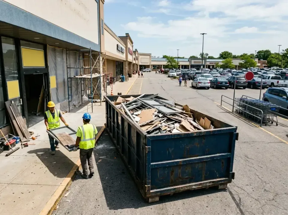 retail-store-renovation-debris-003 — frequently asked questions, Roll-off Dumpster Rentals in Irvine, KY